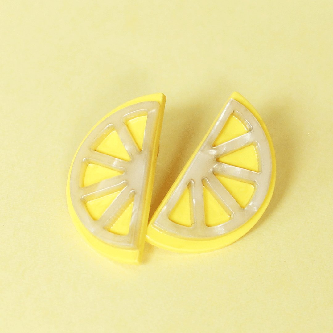 Pendientes Lemon Fruit - onezerorings