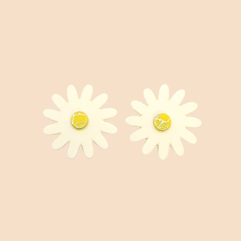 Pendientes Marguerite Flower - onezerorings